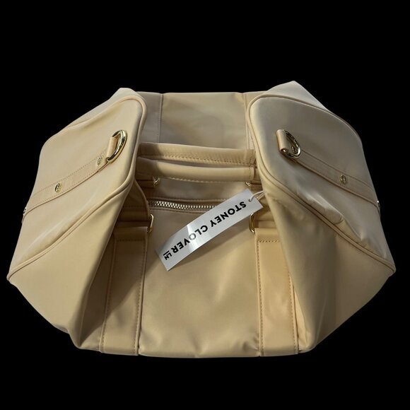 Stoney Clover Lane Classic Mini Duffle Bag Sand - Picture 3 of 14
